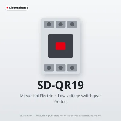 SD-QR19 Mitsubishi Low-voltage switchgear DC Interface Contactor