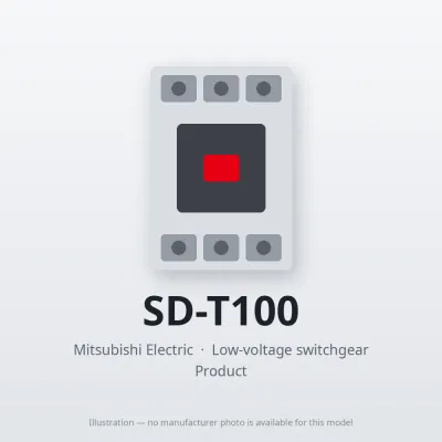 SD-T100 Mitsubishi Low-voltage switchgear Magnetic Contactor
