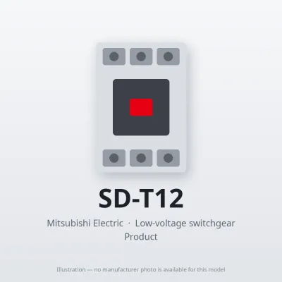 SD-T12 Mitsubishi Low-voltage switchgear Magnetic Contactor