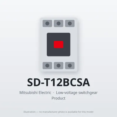 SD-T12BCSA Mitsubishi Low-voltage switchgear Magnetic Contactor