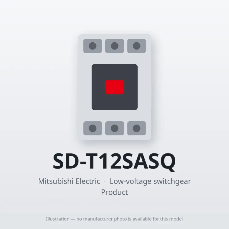 SD-T12SASQ Mitsubishi Low-voltage switchgear Magnetic Contactor