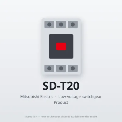 SD-T20 Mitsubishi Low-voltage switchgear Magnetic Contactor