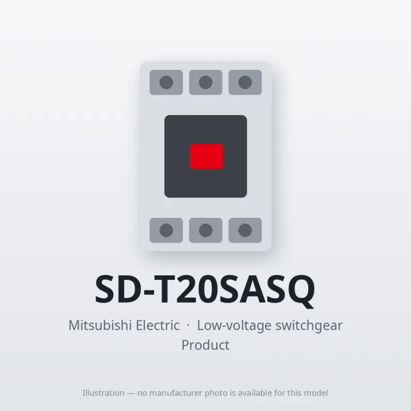 SD-T20SASQ Mitsubishi Low-voltage switchgear Magnetic Contactor