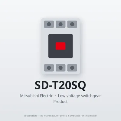 SD-T20SQ Mitsubishi Low-voltage switchgear Magnetic Contactor