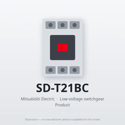 SD-T21BC Mitsubishi Low-voltage switchgear Magnetic Contactor