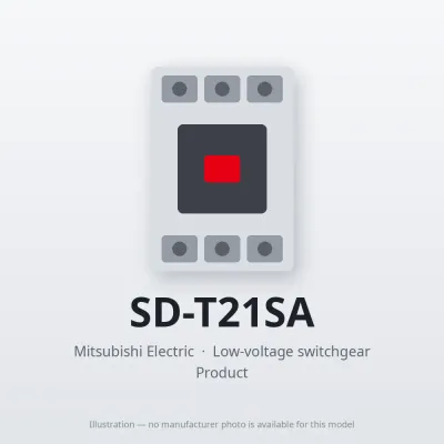 SD-T21SA Mitsubishi Low-voltage switchgear Magnetic Contactor