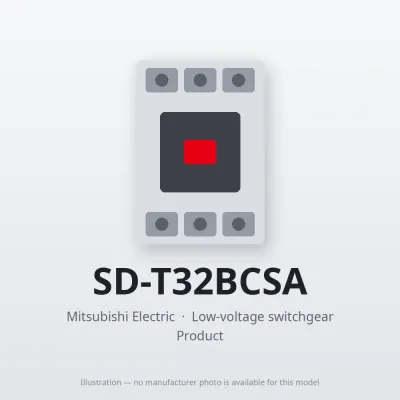 SD-T32BCSA Mitsubishi Low-voltage switchgear Magnetic Contactor