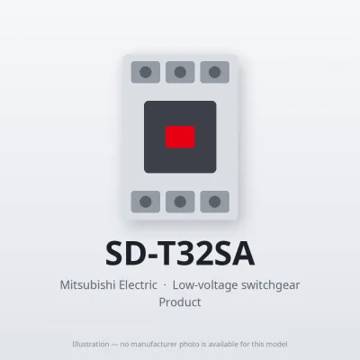 SD-T32SA Mitsubishi Low-voltage switchgear Magnetic Contactor