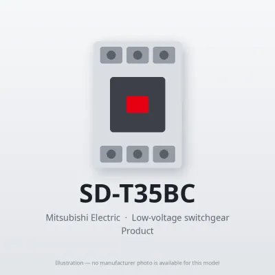 SD-T35BC Mitsubishi Low-voltage switchgear Magnetic Contactor