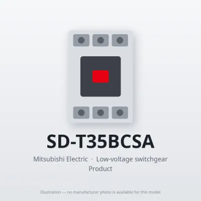 SD-T35BCSA Mitsubishi Low-voltage switchgear Magnetic Contactor