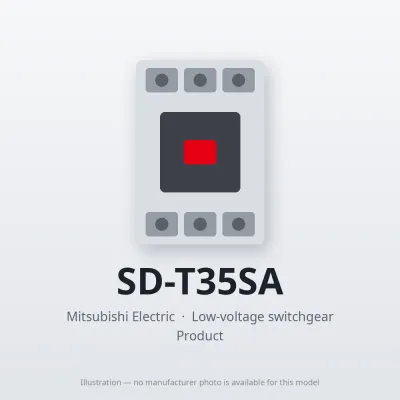 SD-T35SA Mitsubishi Low-voltage switchgear Magnetic Contactor