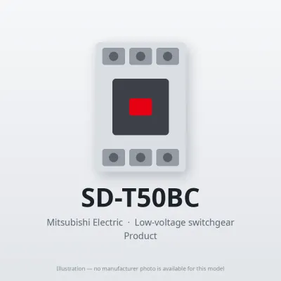 SD-T50BC Mitsubishi Low-voltage switchgear Magnetic Contactor
