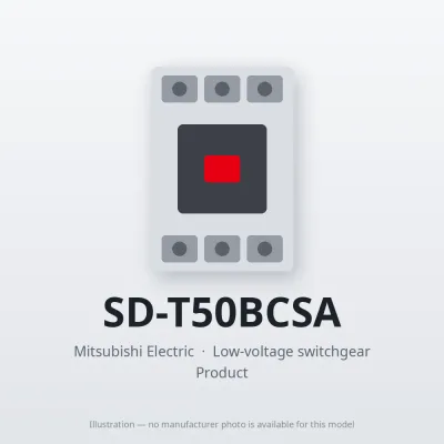 SD-T50BCSA Mitsubishi Low-voltage switchgear Magnetic Contactor