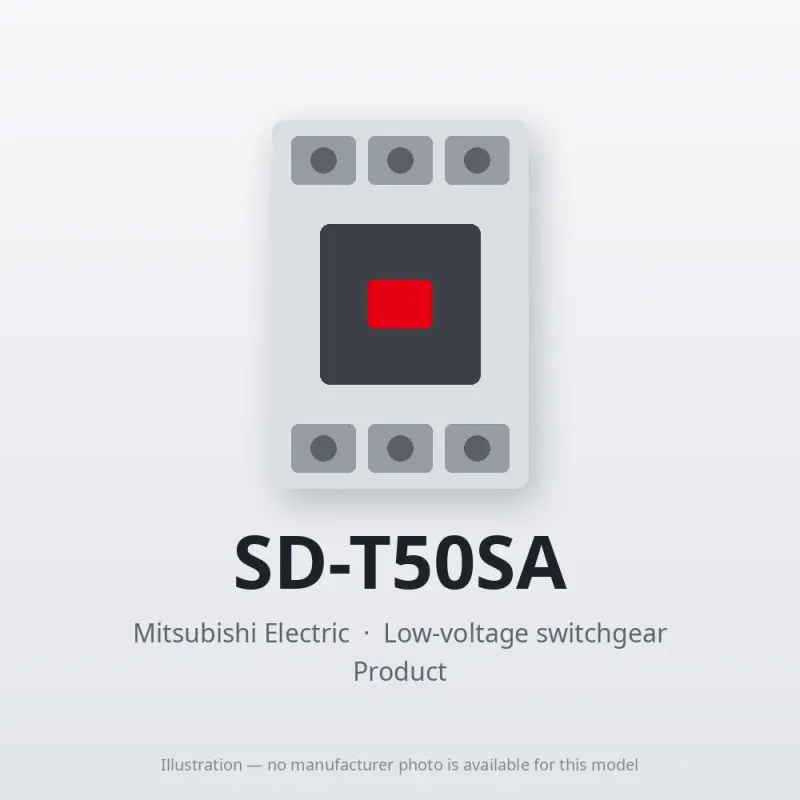 SD-T50SA Mitsubishi Low-voltage switchgear Magnetic Contactor