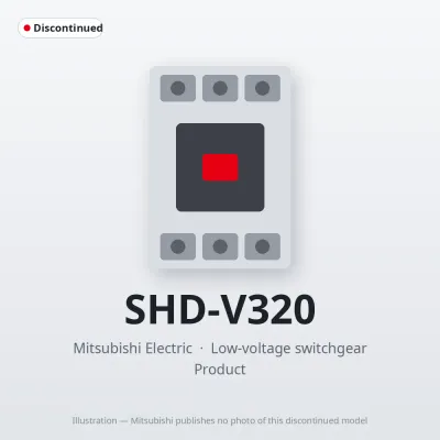 SHD-V320 Mitsubishi Low-voltage switchgear Magnetic Contactor