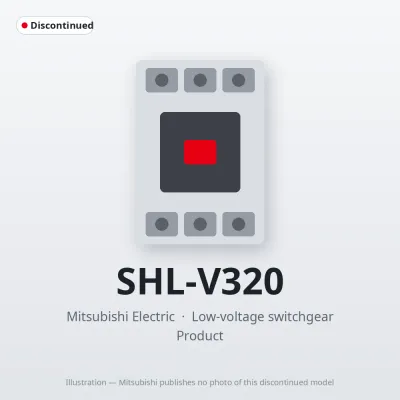 SHL-V320 Mitsubishi Low-voltage switchgear Magnetic Contactor