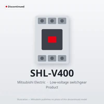 SHL-V400 Mitsubishi Low-voltage switchgear Magnetic Contactor