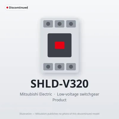 SHLD-V320 Mitsubishi Low-voltage switchgear Magnetic Contactor