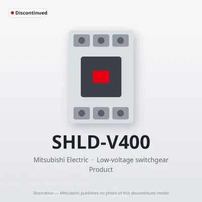 SHLD-V400 Mitsubishi Low-voltage switchgear Magnetic Contactor