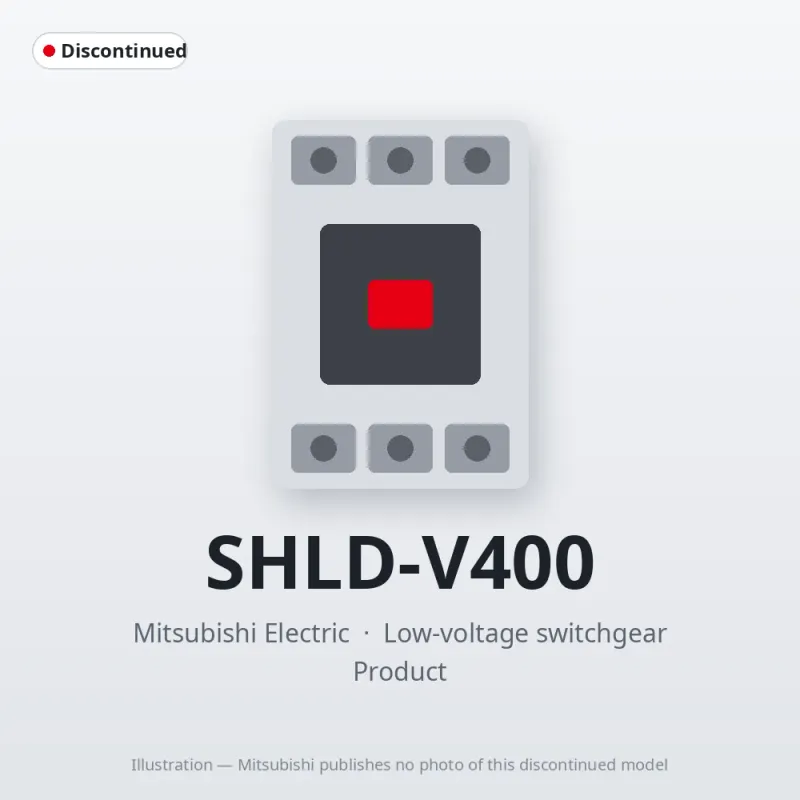 SHLD-V400 Mitsubishi Low-voltage switchgear Magnetic Contactor