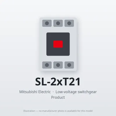 SL-2xT21 Mitsubishi Low-voltage switchgear Magnetic Contactor