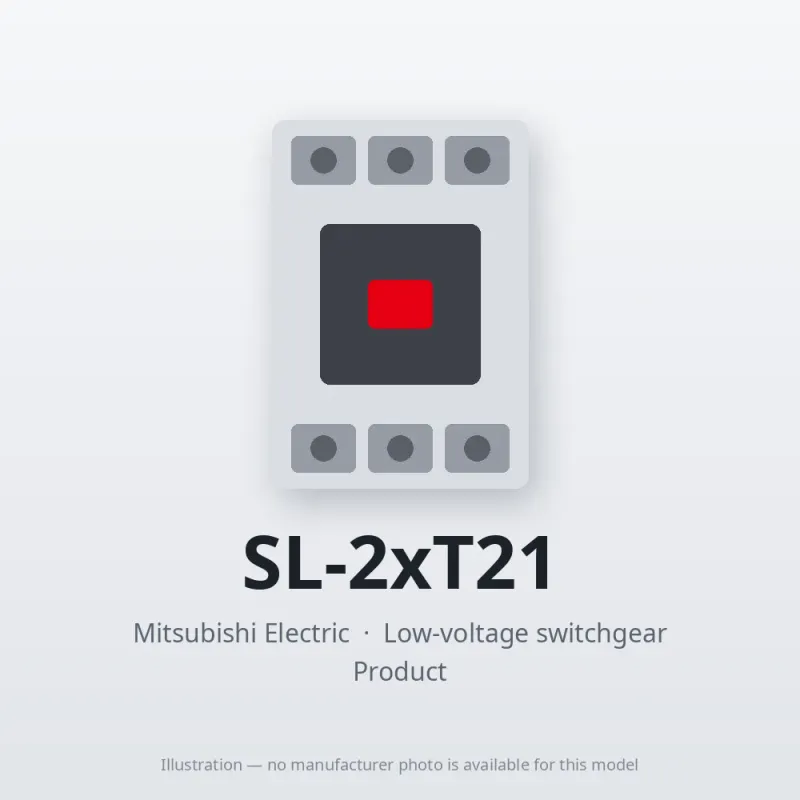 SL-2xT21 Mitsubishi Low-voltage switchgear Magnetic Contactor