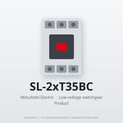 SL-2xT35BC Mitsubishi Low-voltage switchgear Magnetic Contactor