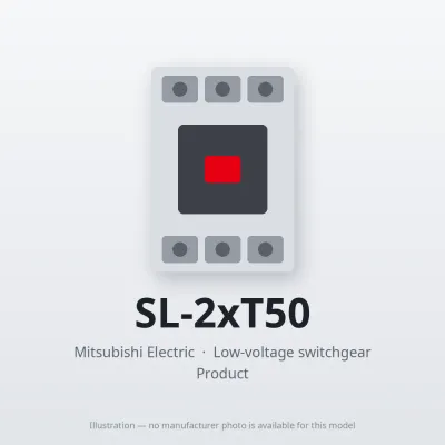 SL-2xT50 Mitsubishi Low-voltage switchgear Magnetic Contactor
