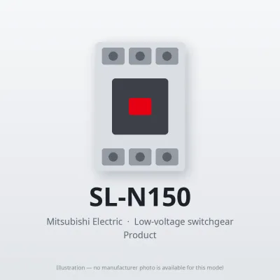 SL-N150 Mitsubishi Low-voltage switchgear Magnetic Contactor