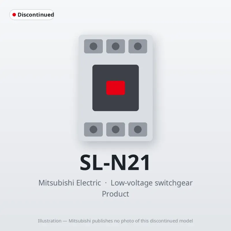 SL-N21 Mitsubishi Low-voltage switchgear Magnetic Contactor