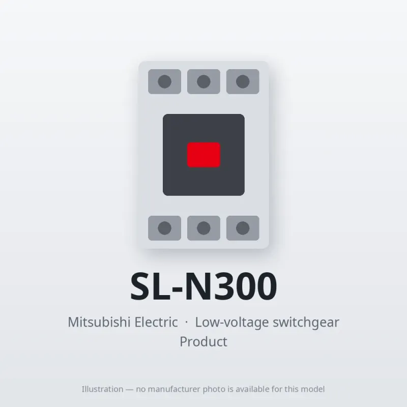 SL-N300 Mitsubishi Low-voltage switchgear Magnetic Contactor