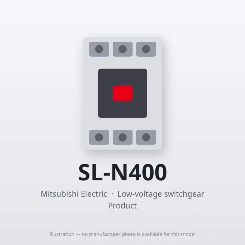 SL-N400 Mitsubishi Low-voltage switchgear Magnetic Contactor