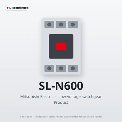 SL-N600 Mitsubishi Low-voltage switchgear Magnetic Contactor