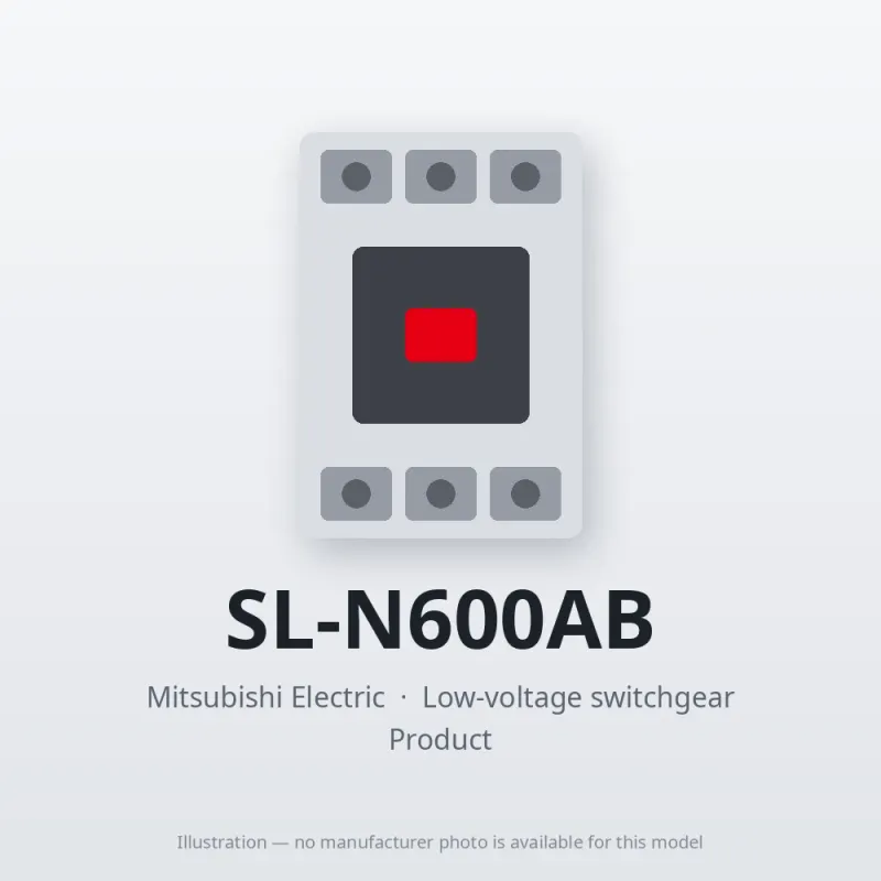 SL-N600AB Mitsubishi Low-voltage switchgear Magnetic Contactor