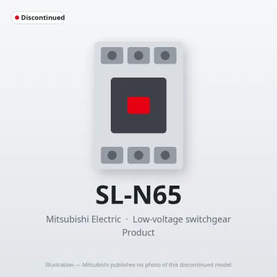 SL-N65 Mitsubishi Low-voltage switchgear Magnetic Contactor