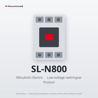 SL-N800 Mitsubishi Low-voltage switchgear Magnetic Contactor