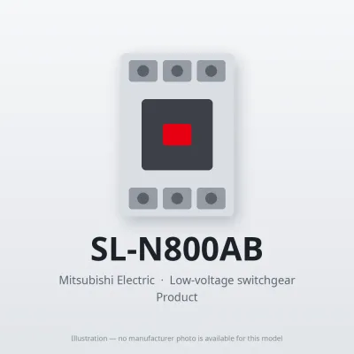 SL-N800AB Mitsubishi Low-voltage switchgear Magnetic Contactor