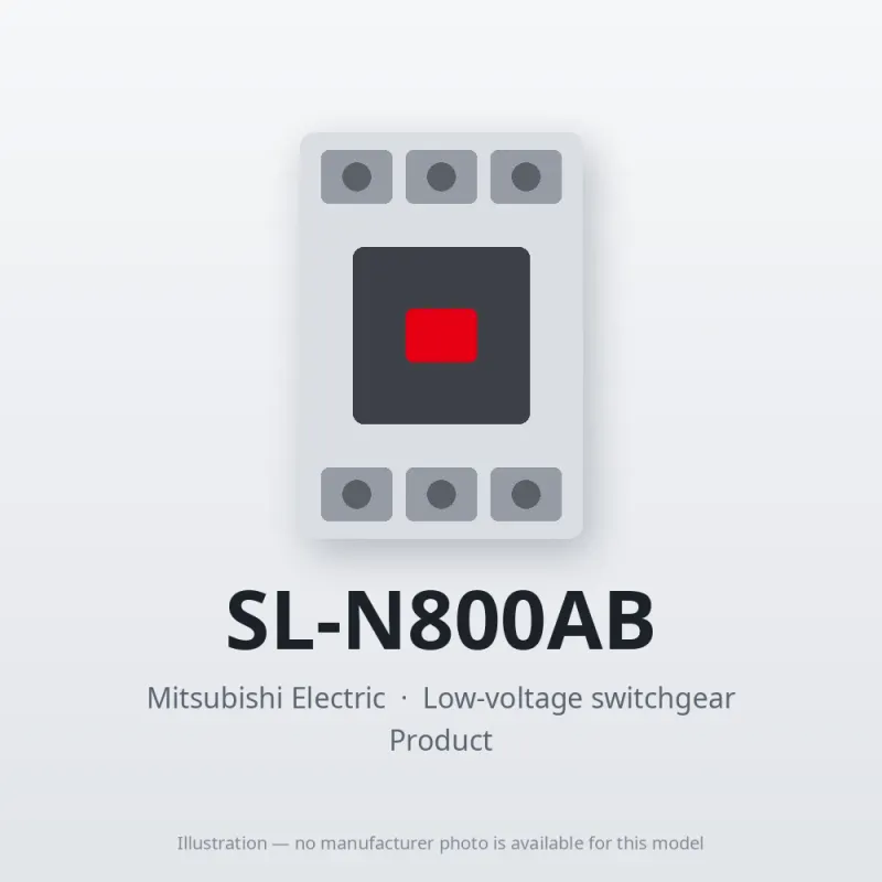 SL-N800AB Mitsubishi Low-voltage switchgear Magnetic Contactor