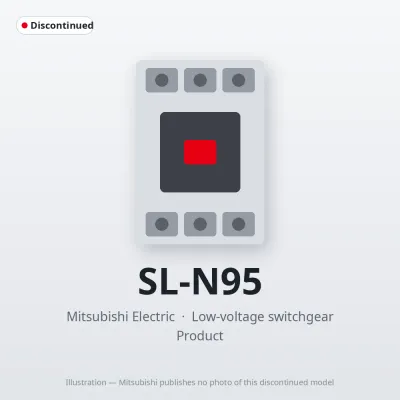 SL-N95 Mitsubishi Low-voltage switchgear Magnetic Contactor
