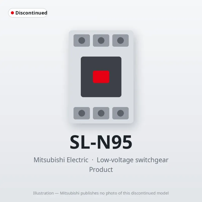 SL-N95 Mitsubishi Low-voltage switchgear Magnetic Contactor