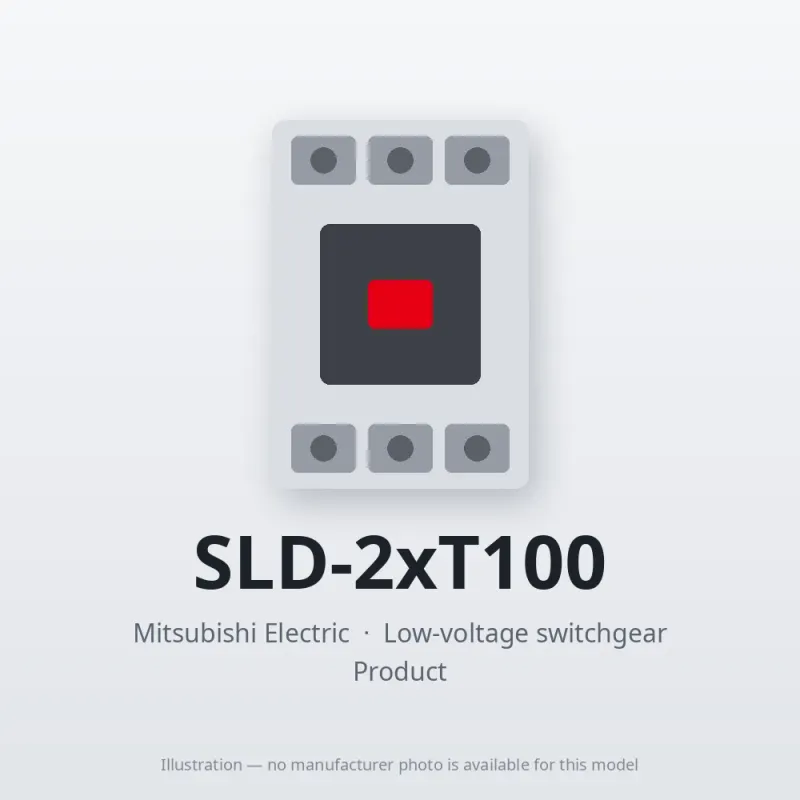 SLD-2xT100 Mitsubishi Low-voltage switchgear Magnetic Contactor