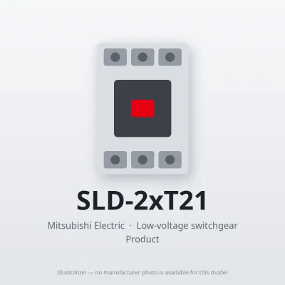 SLD-2xT21 Mitsubishi Low-voltage switchgear Magnetic Contactor