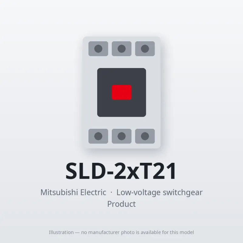 SLD-2xT21 Mitsubishi Low-voltage switchgear Magnetic Contactor