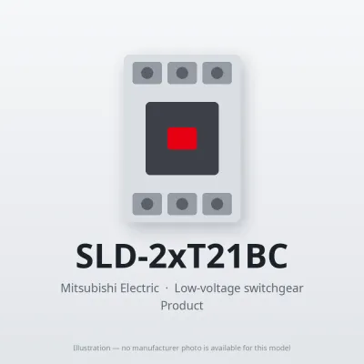 SLD-2xT21BC Mitsubishi Low-voltage switchgear Magnetic Contactor