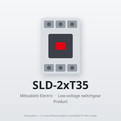 SLD-2xT35 Mitsubishi Low-voltage switchgear Magnetic Contactor