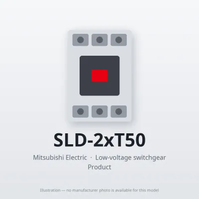 SLD-2xT50 Mitsubishi Low-voltage switchgear Magnetic Contactor