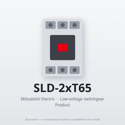 SLD-2xT65 Mitsubishi Low-voltage switchgear Magnetic Contactor