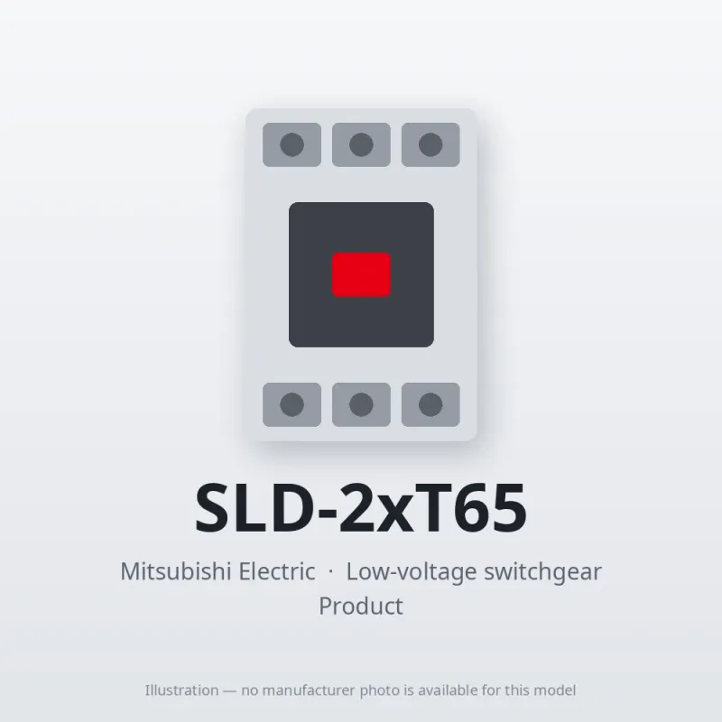 SLD-2xT65 Mitsubishi Low-voltage switchgear Magnetic Contactor