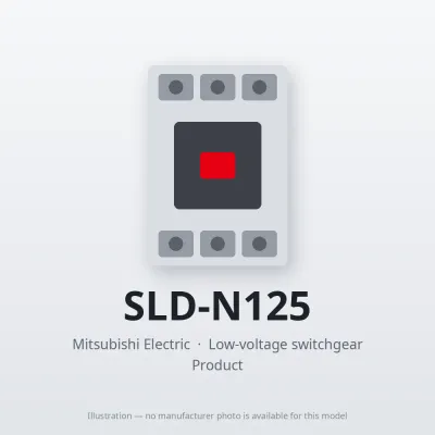 SLD-N125 Mitsubishi Low-voltage switchgear Magnetic Contactor