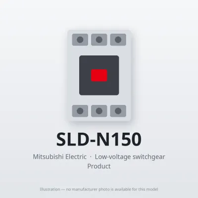 SLD-N150 Mitsubishi Low-voltage switchgear Magnetic Contactor